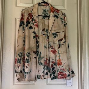 ZARA Satin blouse